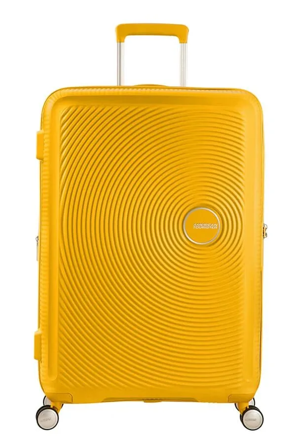 American Tourister Soundbox Чемодан дорожный 55/20 S golden yellow
