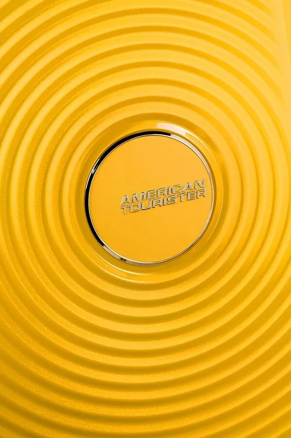 American Tourister Soundbox Чемодан дорожный 55/20 S golden yellow