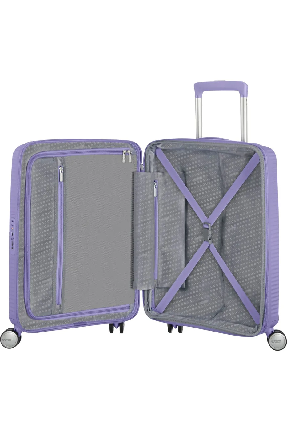 American Tourister Soundbox Чемодан дорожный 55/20 S lavender