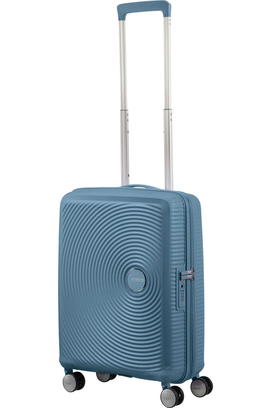 American Tourister Soundbox Чемодан дорожный 55/20 S stone blue