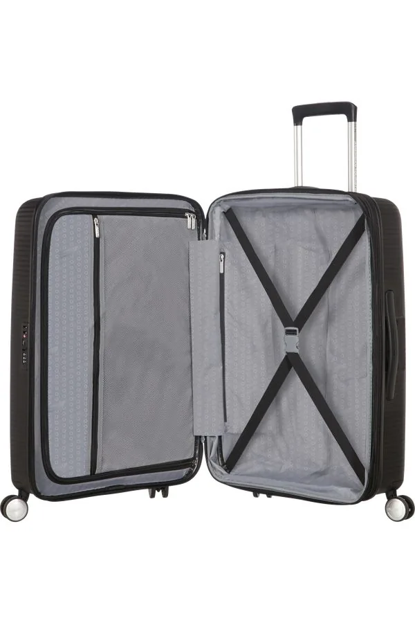 American Tourister Soundbox Чемодан дорожный 67/24 M bass black