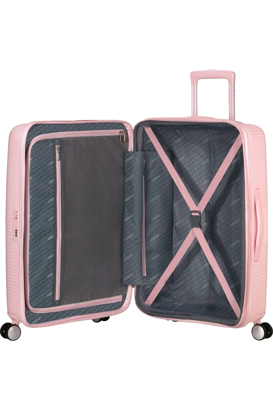 American Tourister Soundbox Чемодан дорожный 77/28 L pastel pink