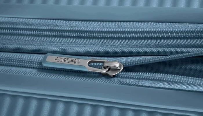 American Tourister Soundbox Чемодан дорожный 77/28 L stone blue