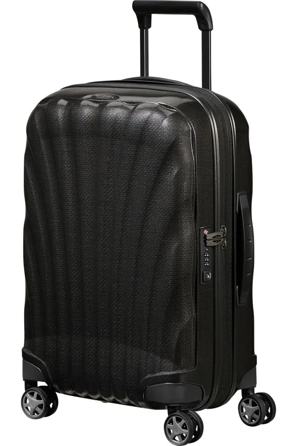 Samsonite C-Lite Чемодан 4-колесный 55 см с расширением Black