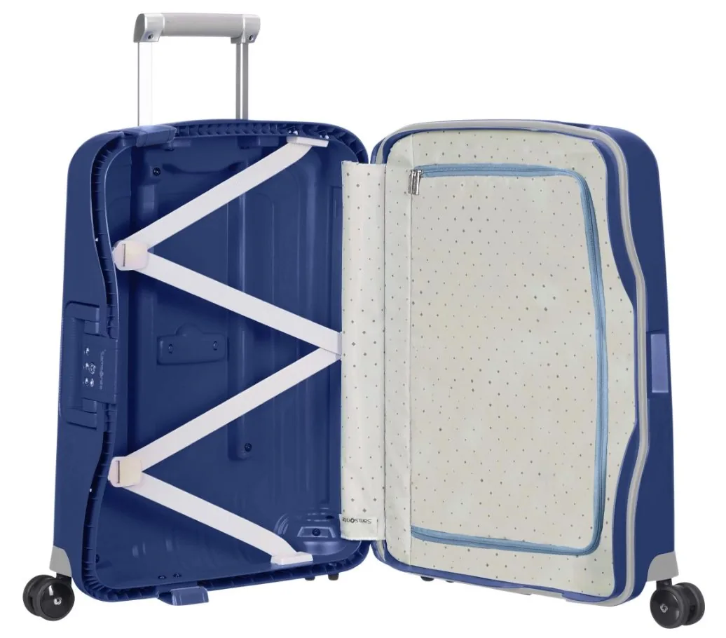 Samsonite S'Cure Чемодан 4-колёсный 55/40 S dark blue