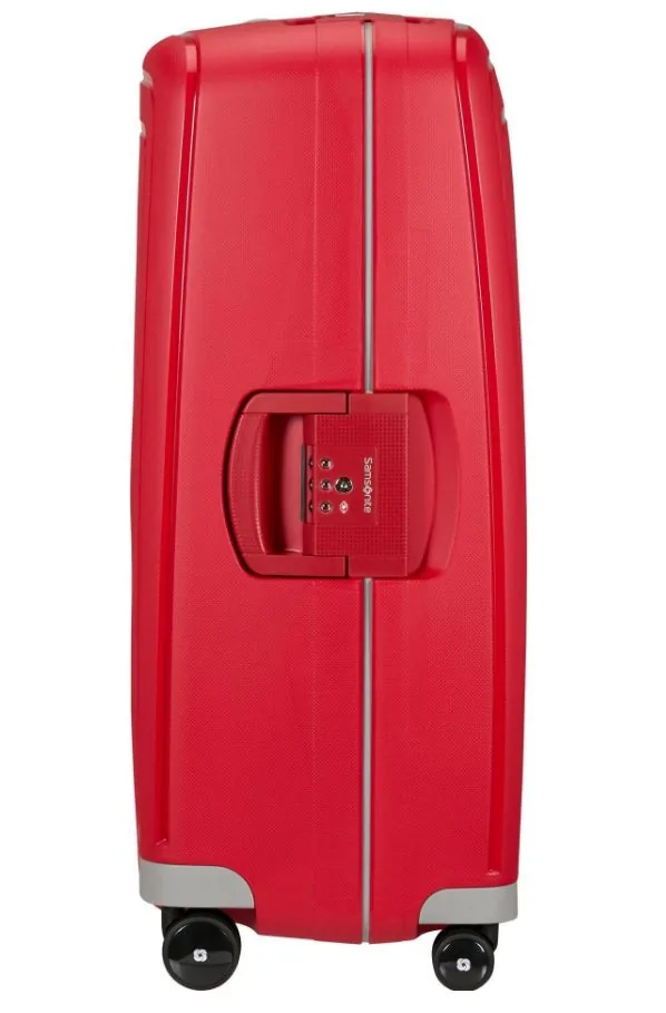 Samsonite S'Cure Чемодан 4-колёсный 69/49 M crimson red