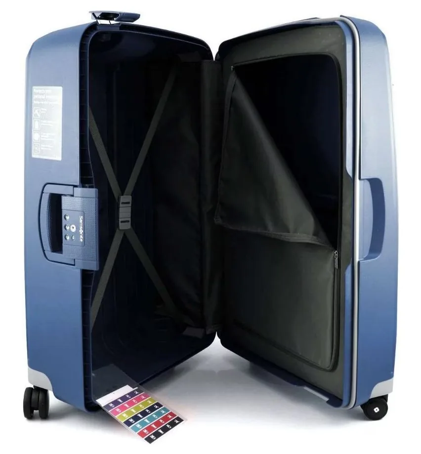 Samsonite S'Cure Чемодан 4-колёсный 69/49 M dark blue