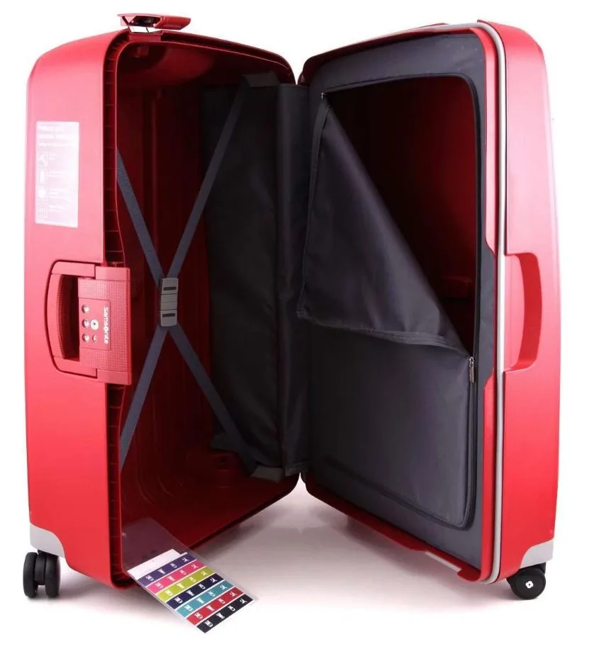Samsonite S'Cure Чемодан 4-колёсный 81/55 XL crimson red