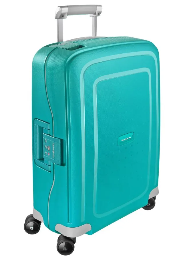 Samsonite S'Cure Чемодан 4-колёсный L aqua blue