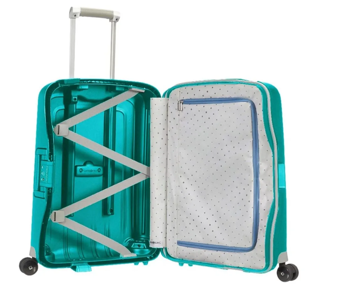 Samsonite S'Cure Чемодан 4-колёсный L aqua blue