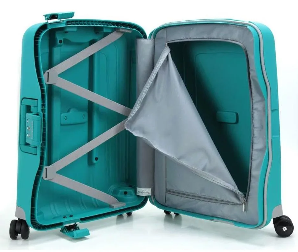 Samsonite S'Cure Чемодан 4-колёсный S aqua blue